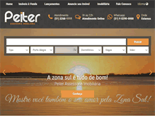 Tablet Screenshot of peiter.com.br